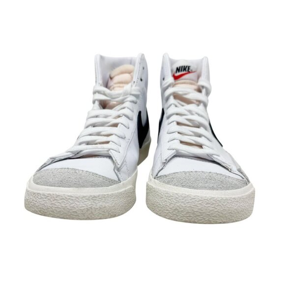 Nike Blazer Mid ’77 White Black Women’s Sneakers Size 7.5 Leather Retro Classic - Picture 7 of 15